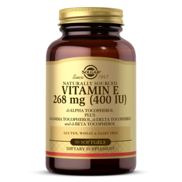 Solgar Vitamin E 400iu Caps 50's